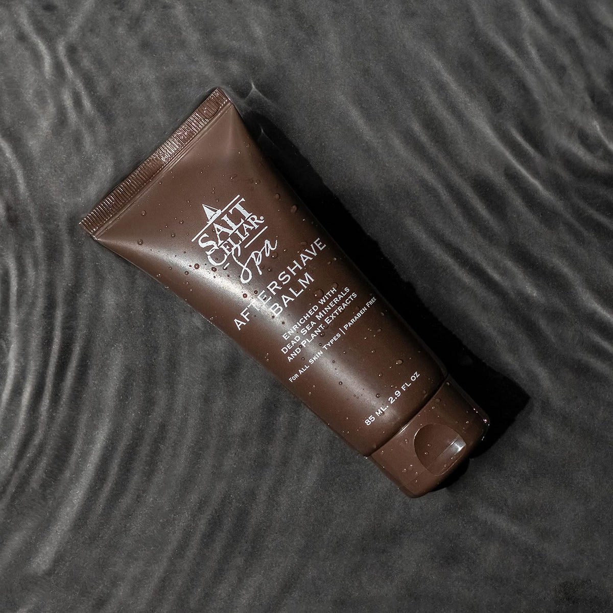 Salt Cellar Dead Sea Aftershave Balm – All-Natural Men’s After Shave with Botanical Extracts. Soothes Razor Burn, Hydrates Skin, and Absorbs Fast. Paraben-free. (Dead Sea Minerals)