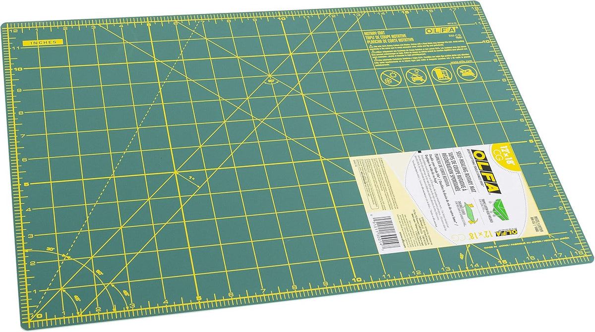 OLFA Gridded Cutting Mat 12"X18"