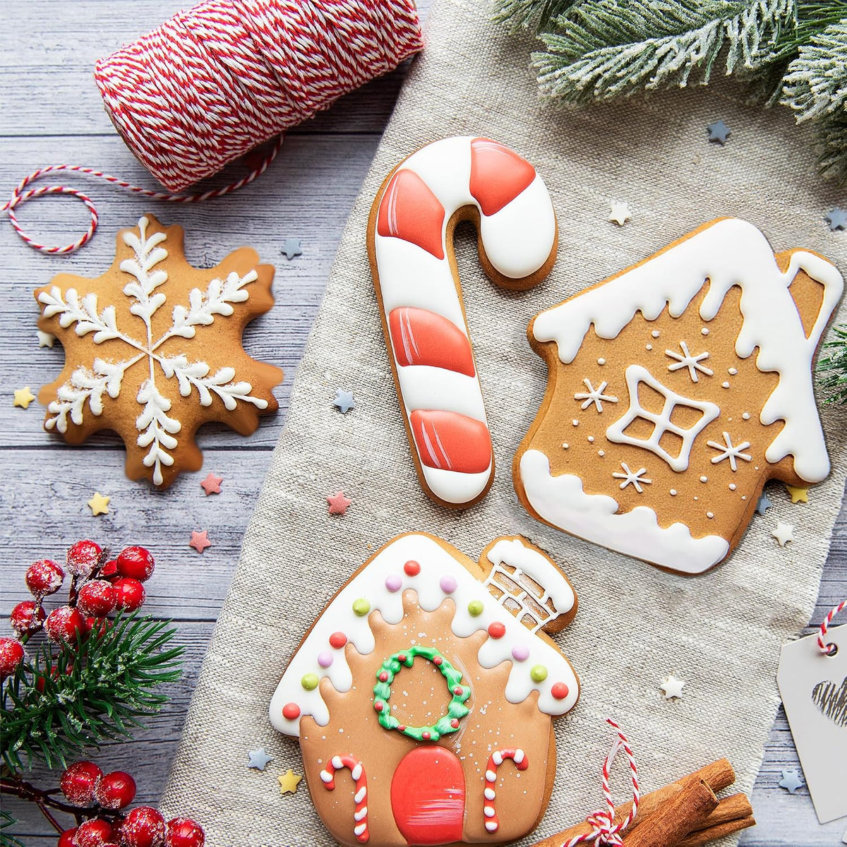 Fall Thanksgiving Cookie Cutters - 7PCS Stainless Steel Biscuit Molds