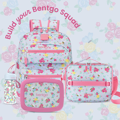 Bentgo Kids Lunch Bag - Durable, Double-Insulated Lunch Bag for Kids 3+; Holds Lunch Box, Water Bottle, & Snacks; Easy-Clean Water-Resistant Fabric & Multiple Zippered Pockets (Mermaid)