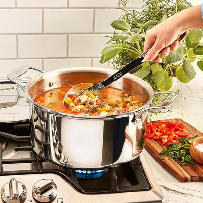 All-Clad Stainless Steel 1-inch Solid Spoon, Kitchen Tools