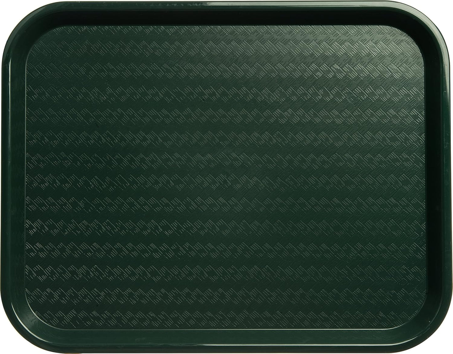 Carlisle FoodService Products Café Cafeteria Tray, Fast Food Tray for Restaurant or Commercial Use, 14" x 18", 1 Count, Black
