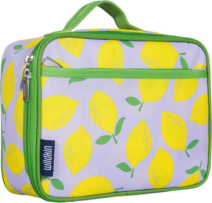 Wildkin Kids Insulated Lunch Box, Keeps Food Hot or Cold, BPA-Free with Mesh Pockets & Easy-Clean Lining – Ideal for School, Travel & Daycare – Holographic