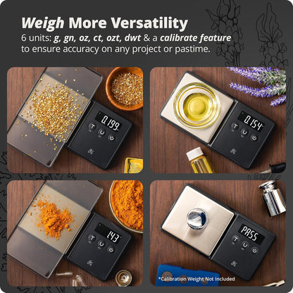 Greater Goods Digital Espresso Scale with 0.1g Precision, 750g Capacity