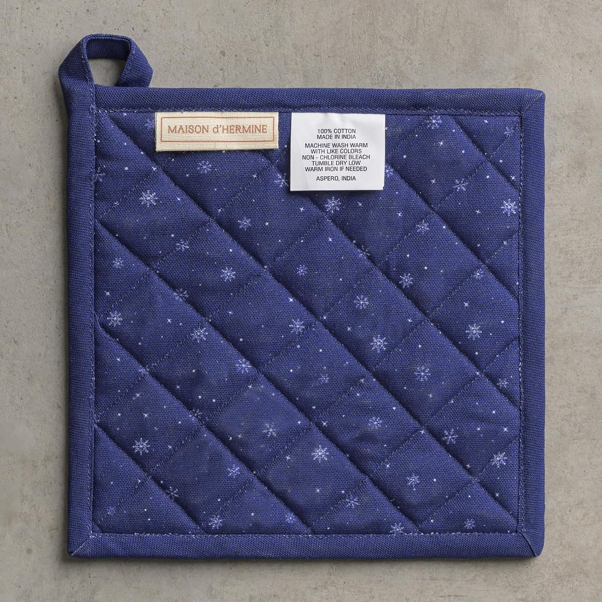Maison d' Hermine Pot Holders 100% Cotton Potholders (8" x 8") - Colors B