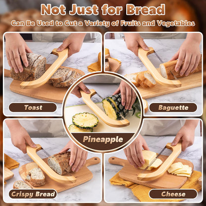 Sourdough Bread Knife for Homemade Bread Cutter, Bread Slicer for Homemade