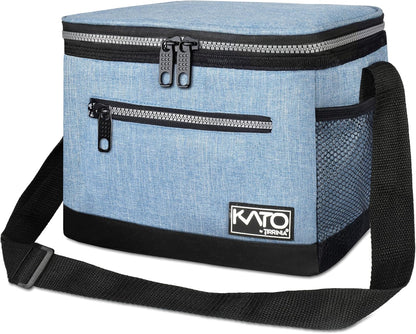 Tirrinia Insulated Lunch Box for Men/Women, Leakproof Lunch Bag for School Work, Large Lunch Tote Kids Boys Girls Student Back to School, Soft Cooler Office Picnic Beach Camping for Adults, Charcoal