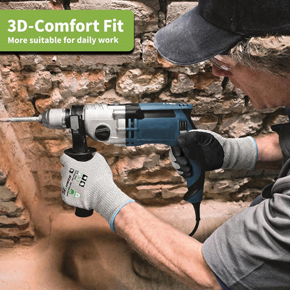 Schwer ProGuard A7 Cut Resistant Work Gloves for High Risk Work, PR3727, L