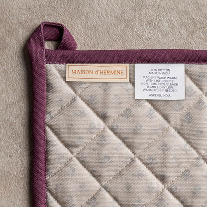 Maison d' Hermine Pot Holders 100% Cotton Potholders (8" x 8") - Colors B