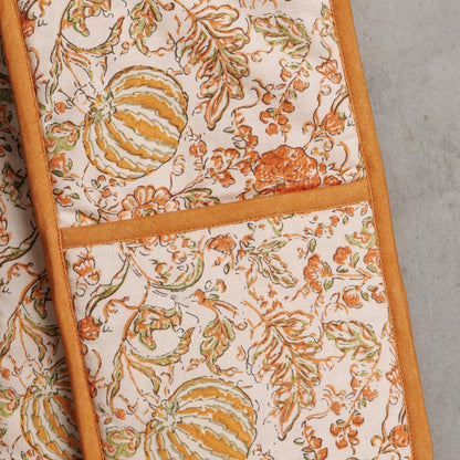 Maison d' Hermine 100% Cotton Oven Mitt & Pot Holder Set (7.5"x13" & 8"x8") - Colors C