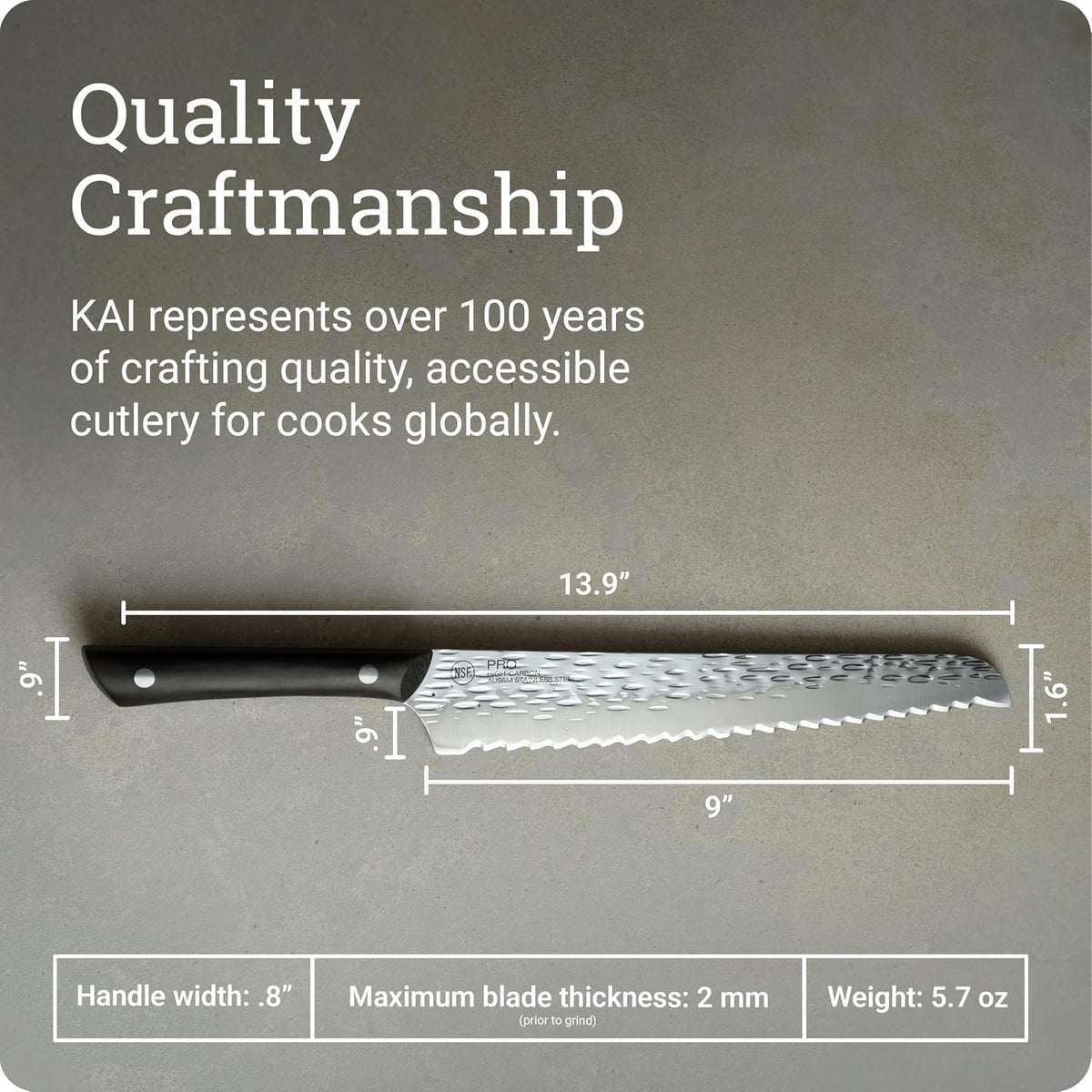 Kai 9" Combination Honing Steel