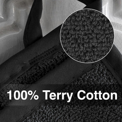 RITZ Terry Pocket Mitt & Hot Pad: Unparalleled Heat Resistant, Durable 100% Cotton – Ergonomically Designed for Optimal Grip – Easy-Care Machine Washable –, Federal Blue