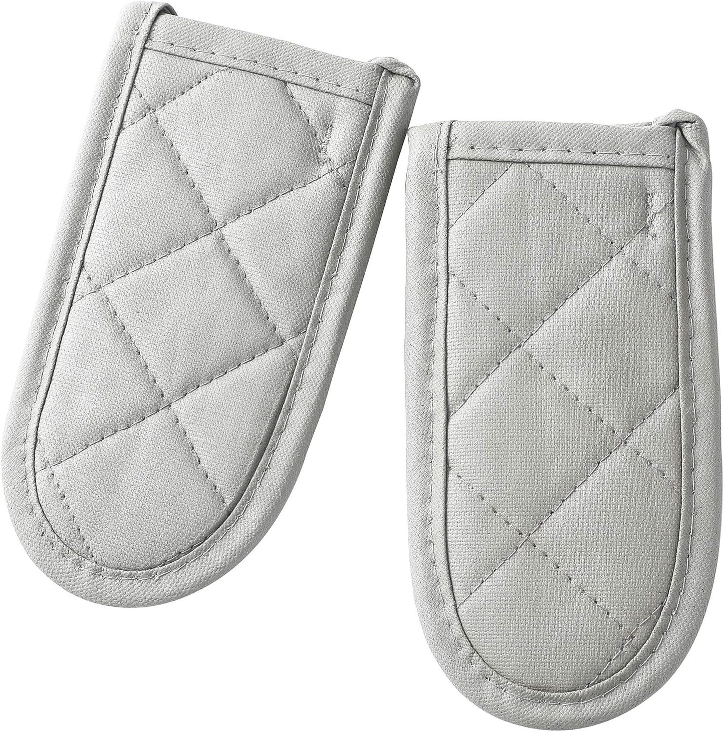 Cast Iron Skillet Handle Covers,Pot Handle Covers Heat Resistant,Pot Holders for Kitchen Heat Resistant,Machine Washable Handle Mitts 2 PCS(Striped)