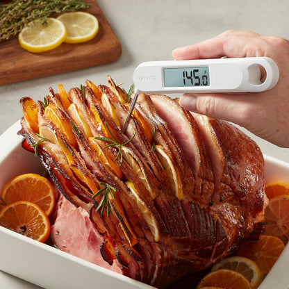 Taylor Digital Folding Stem Food Thermometer Black