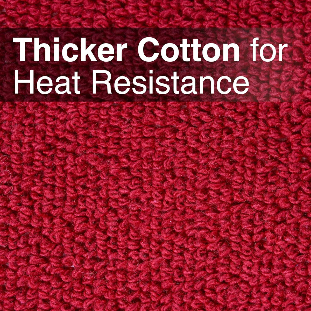 RITZ Terry Pocket Mitt & Hot Pad: Unparalleled Heat Resistant, Durable 100% Cotton – Ergonomically Designed for Optimal Grip – Easy-Care Machine Washable –, Federal Blue