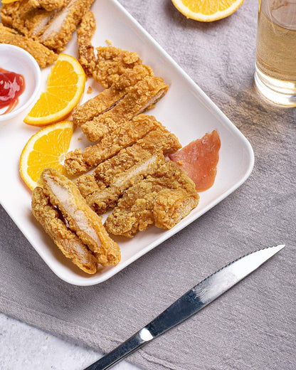 DELLING 16 Inch Large Serving Platter Set of 3, White Porcelain Platters for Serving Food - Rectangular Serving Trays for Party Entertaining, Oven Safe to 590°F, Dinnerware