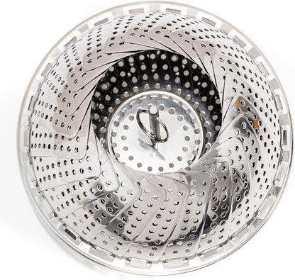 BergHOFF Stainless Steel Steamer Basket, Silver