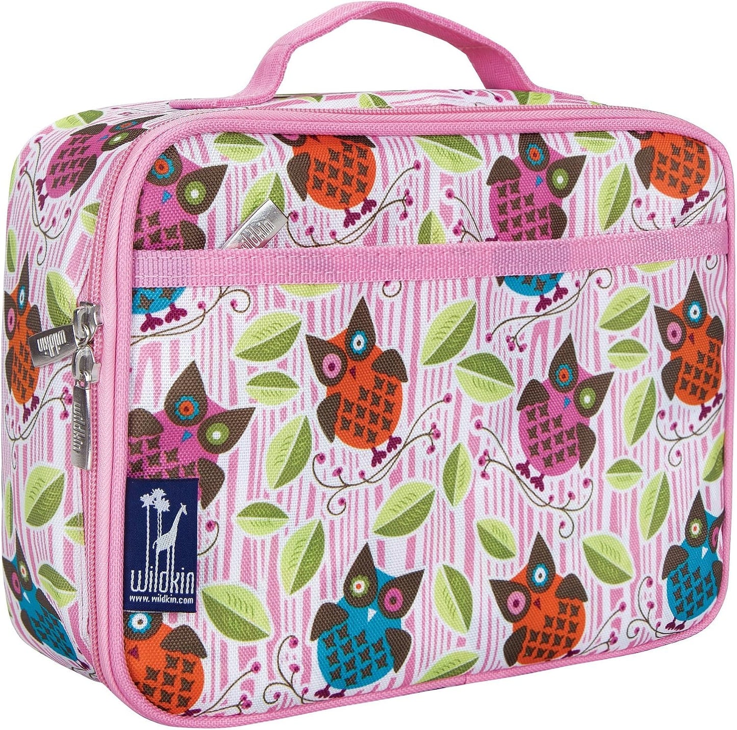 Wildkin Kids Insulated Lunch Box, Keeps Food Hot or Cold, BPA-Free with Mesh Pockets & Easy-Clean Lining – Ideal for School, Travel & Daycare – Holographic