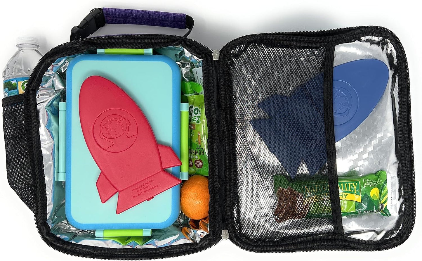 Healthy Packers® Reusable Ice Packs for Lunch Boxes Kids and Adults | Long‑Lasting Thin Freezer Packs for Coolers, Bento Boxes, Lunch Bags, Travel, School Meals, Meal Prep (10-Pack | Square)