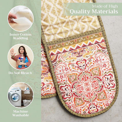 Maison d' Hermine Pot Holders 100% Cotton Potholders (8" x 8") - Colors A