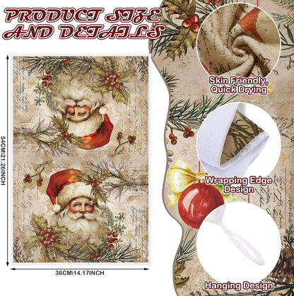 SiliFine 12 Pcs Fall Pumpkin Kitchen Towels Oven Mitts Pot Holders Set