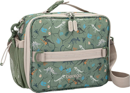 Bentgo Kids Lunch Bag - Durable, Double-Insulated Lunch Bag for Kids 3+; Holds Lunch Box, Water Bottle, & Snacks; Easy-Clean Water-Resistant Fabric & Multiple Zippered Pockets (Mermaid)