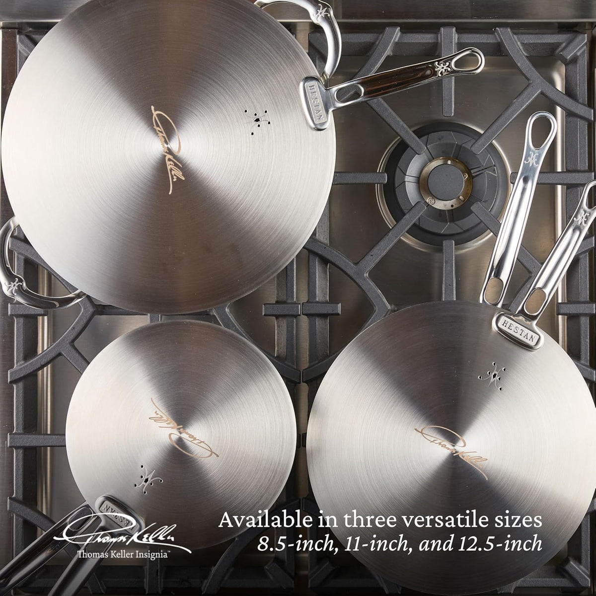 Thomas Keller Insignia by Hestan - Stainless Steel 8.5" Universal Lid