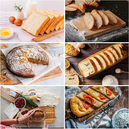 Sourdough Bread Knife for Homemade Bread: 11" Adjustable Bread Slicer