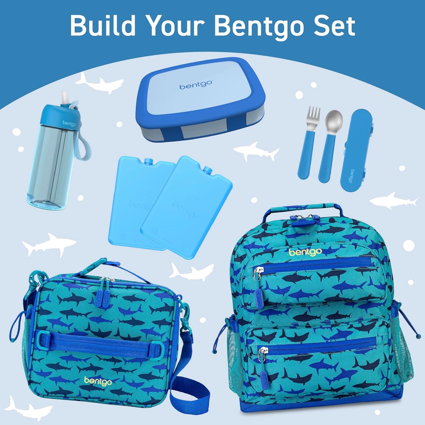 Bentgo Kids Water Bottle - Leak-Proof, Durable Tritan PFAS- & BPA-Free 15 fl oz, Kids/Toddlers Ages 3+ for School & Sports; Bite & Sip Spout, Carrying Handle, Dishwasher Safe (Unicorn)