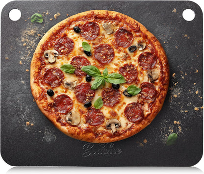 Pizza Steel XL 16"x13.4" – Heavy-Duty Baking Steel for Oven & Grill, Pizza Stone Alternative for Crispy Crust, Faster Heat Transfer, Professional Pizza Baking Sheet