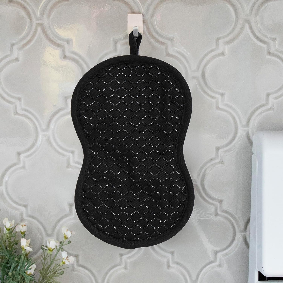 All-Clad Premium Pot Holder: Heat Resistant up to 500 Degrees - 100% Cotton, 10"x8" Hot Pad for Kitchen and Barbecue, 2-Pack, Indigo