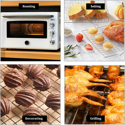 Cooling Racks for Cooking and Baking, Suitable for 10" x 15" Sheet Pan