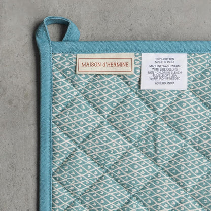 Maison d' Hermine Pot Holders 100% Cotton Potholders (8" x 8") - Colors A