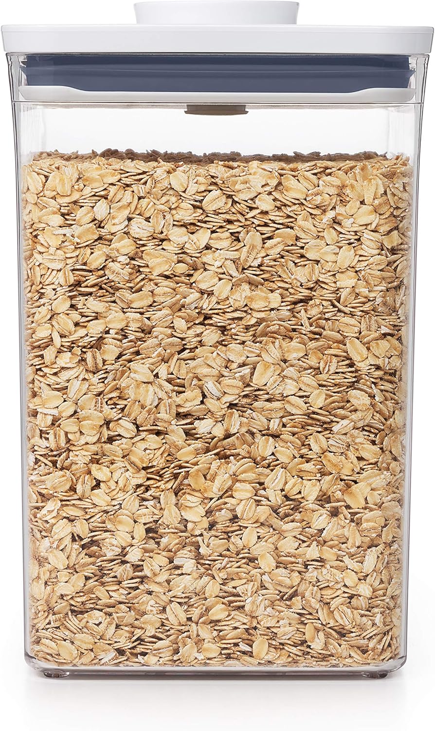 OXO Good Grips POP Container - Airtight Food Storage - Big Square Short 2.8 Qt Ideal for 5 lbs of sugar, cookies or crackers