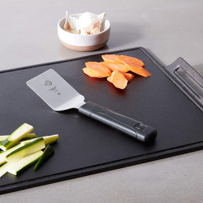 Mercer Culinary Millennia Bench Scraper, 5 7/8 Inch X 3 1/2 Inch Blade, Black Handle