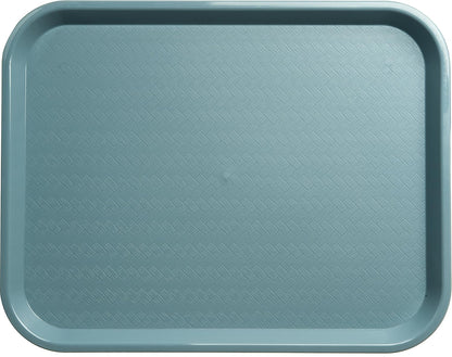 Carlisle FoodService Products Café Cafeteria Tray, Fast Food Tray for Restaurant or Commercial Use, 14" x 18", 1 Count, Black