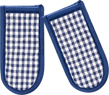 Cast Iron Skillet Handle Covers,Pot Handle Covers Heat Resistant,Pot Holders for Kitchen Heat Resistant,Machine Washable Handle Mitts 2 PCS(Striped)