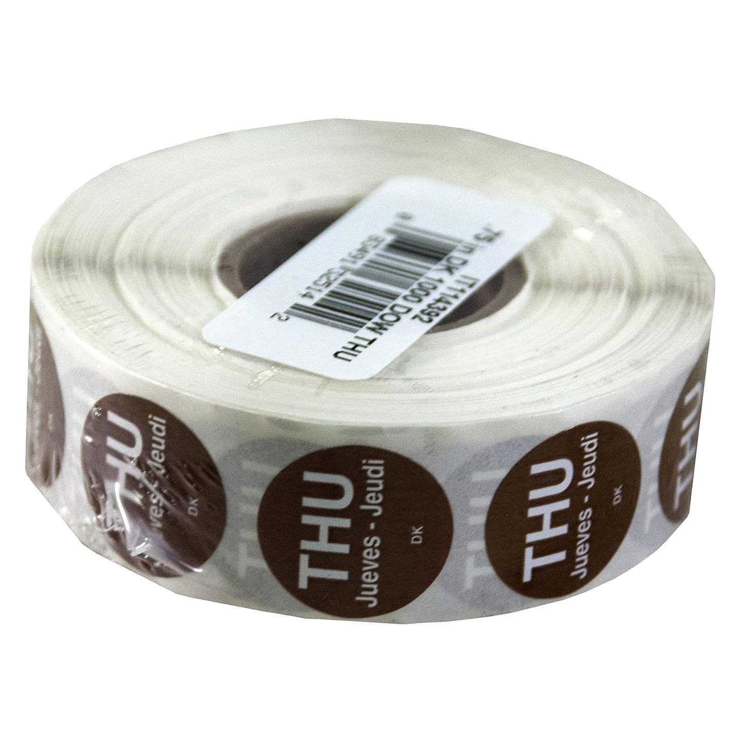 DayMark Safety Systems-IT1143926 Day of the Week 3/4" Circle Permanent Label, SAT (Roll of 1,000)