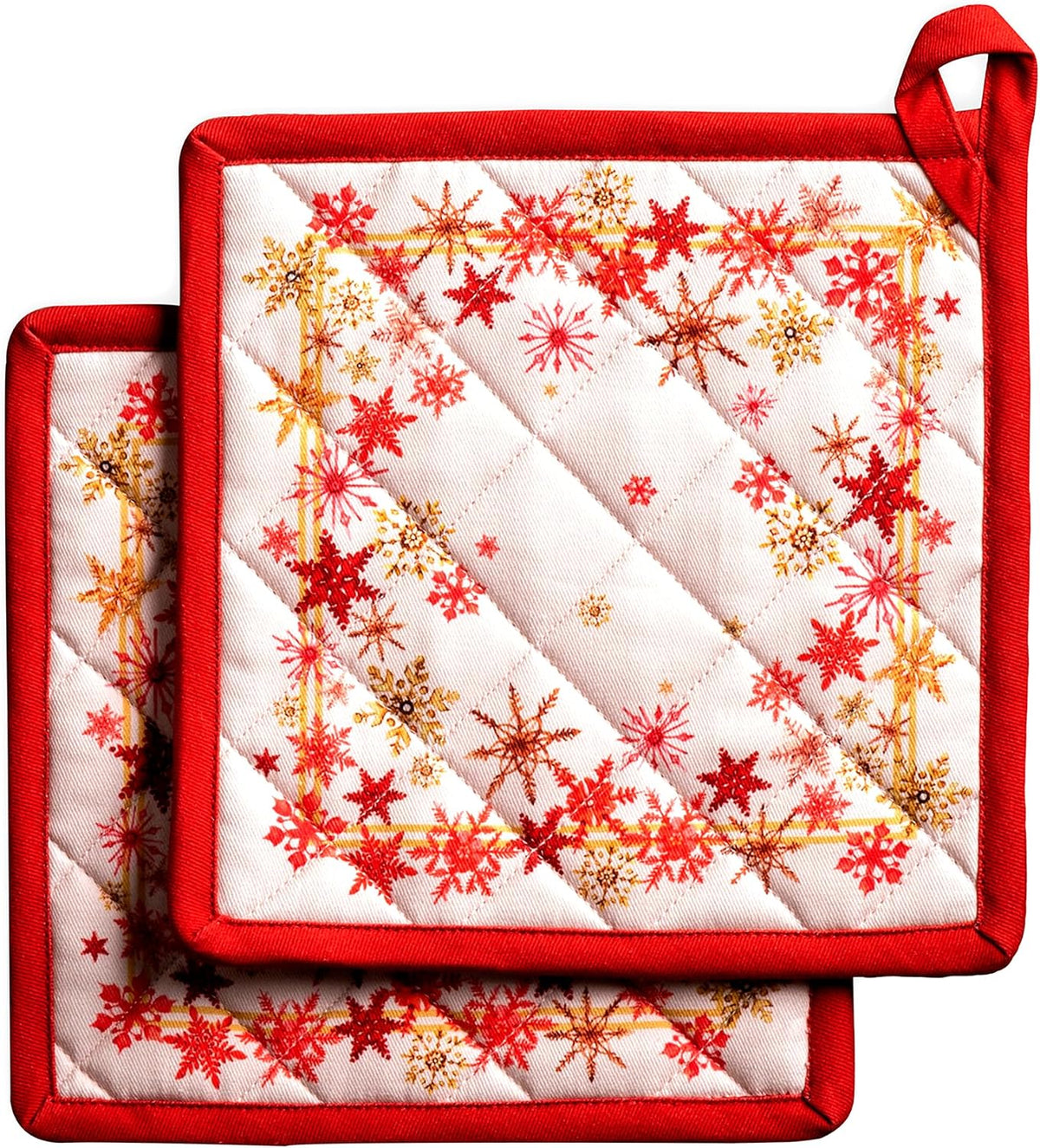 Maison d' Hermine Pot Holders 100% Cotton Potholders (8" x 8") - Colors B