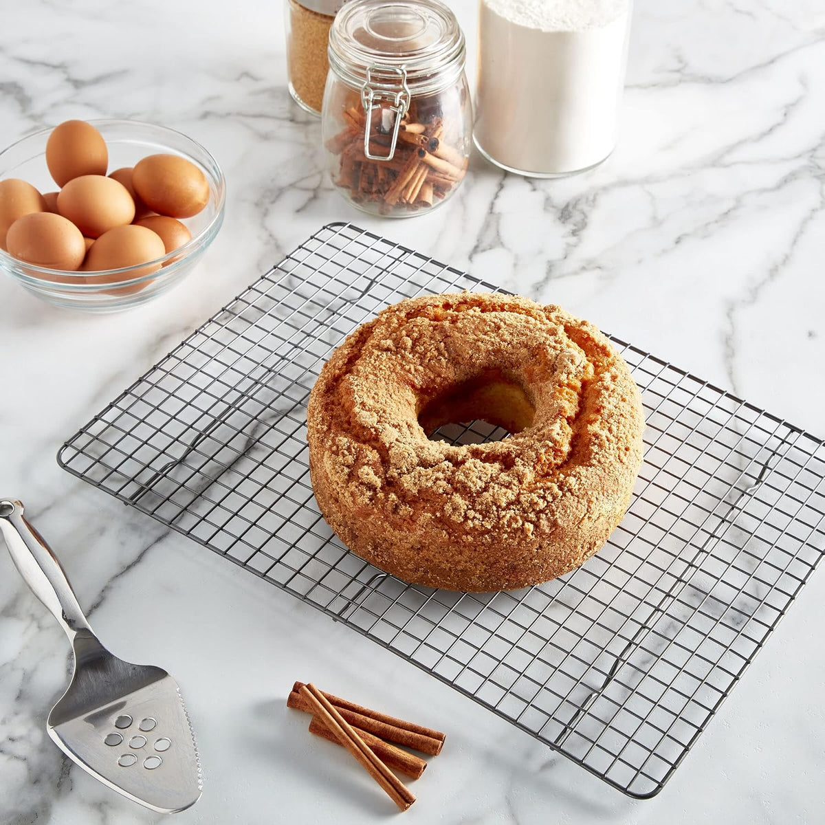 Chicago Metallic Non-Stick Cooling Rack for Baking