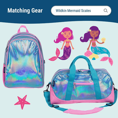 Wildkin Kids Insulated Lunch Box, Keeps Food Hot or Cold, BPA-Free with Mesh Pockets & Easy-Clean Lining – Ideal for School, Travel & Daycare – Holographic