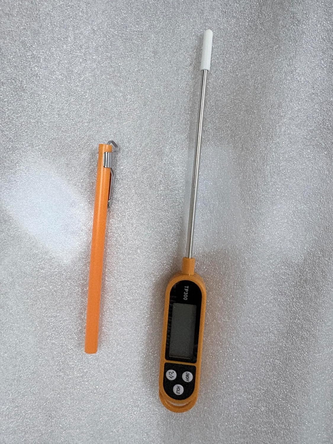 Copkim Food Thermometer Instant Read Probe BBQ,Red
