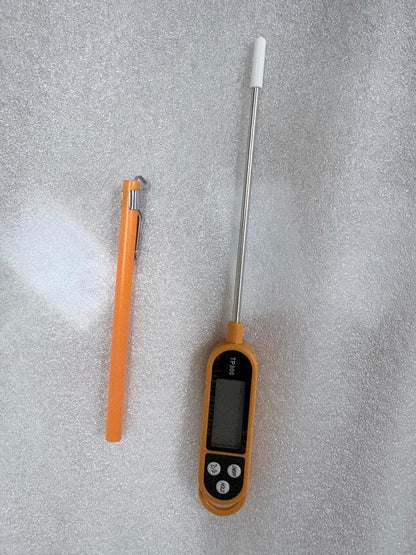 Copkim Food Thermometer Instant Read Probe BBQ,Red