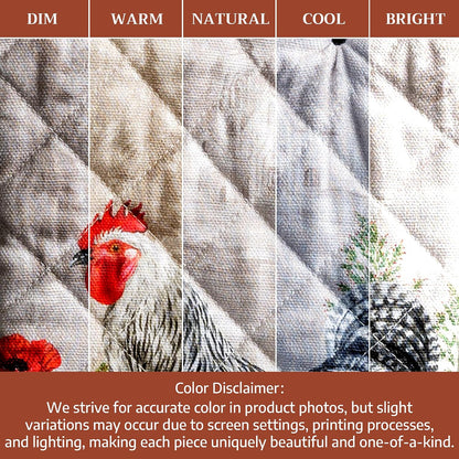 Maison d' Hermine Pot Holders 100% Cotton Potholders (8" x 8") - Colors B