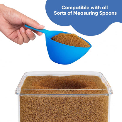 Chef's Path Extra Large Airtight Food Storage Containers with Lids, Pack of 2, 6.5L, 220Oz, Airtight Kitchen and Pantry Bulk Canisters for Flour, Sugar, Rice, and Baking Supplies - Transparent