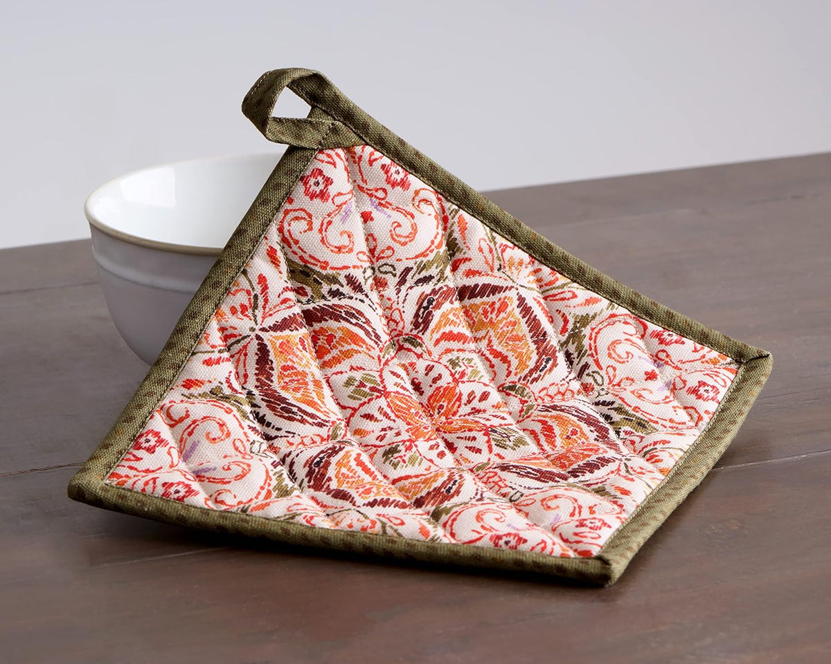 Maison d' Hermine Pot Holders 100% Cotton Potholders (8" x 8") - Colors A