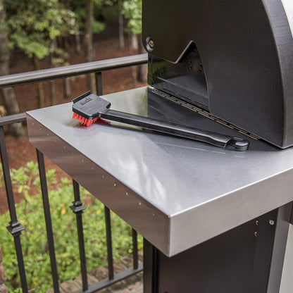 Charbroil Safer Cool-Clean Grill Brush – Grit-Infused Nylon Bristles for Cool Grates, Heavy-Duty Scraper, Built to Last 50,000+ Scrubs