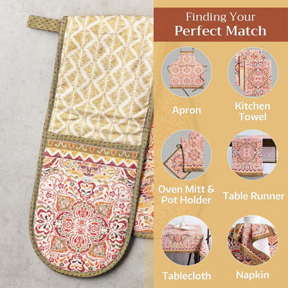 Maison d' Hermine Pot Holders 100% Cotton Potholders (8" x 8") - Colors A