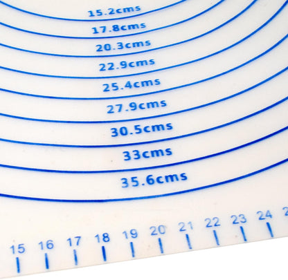 Norpro Silicone Pastry Mat with Measures, One Size