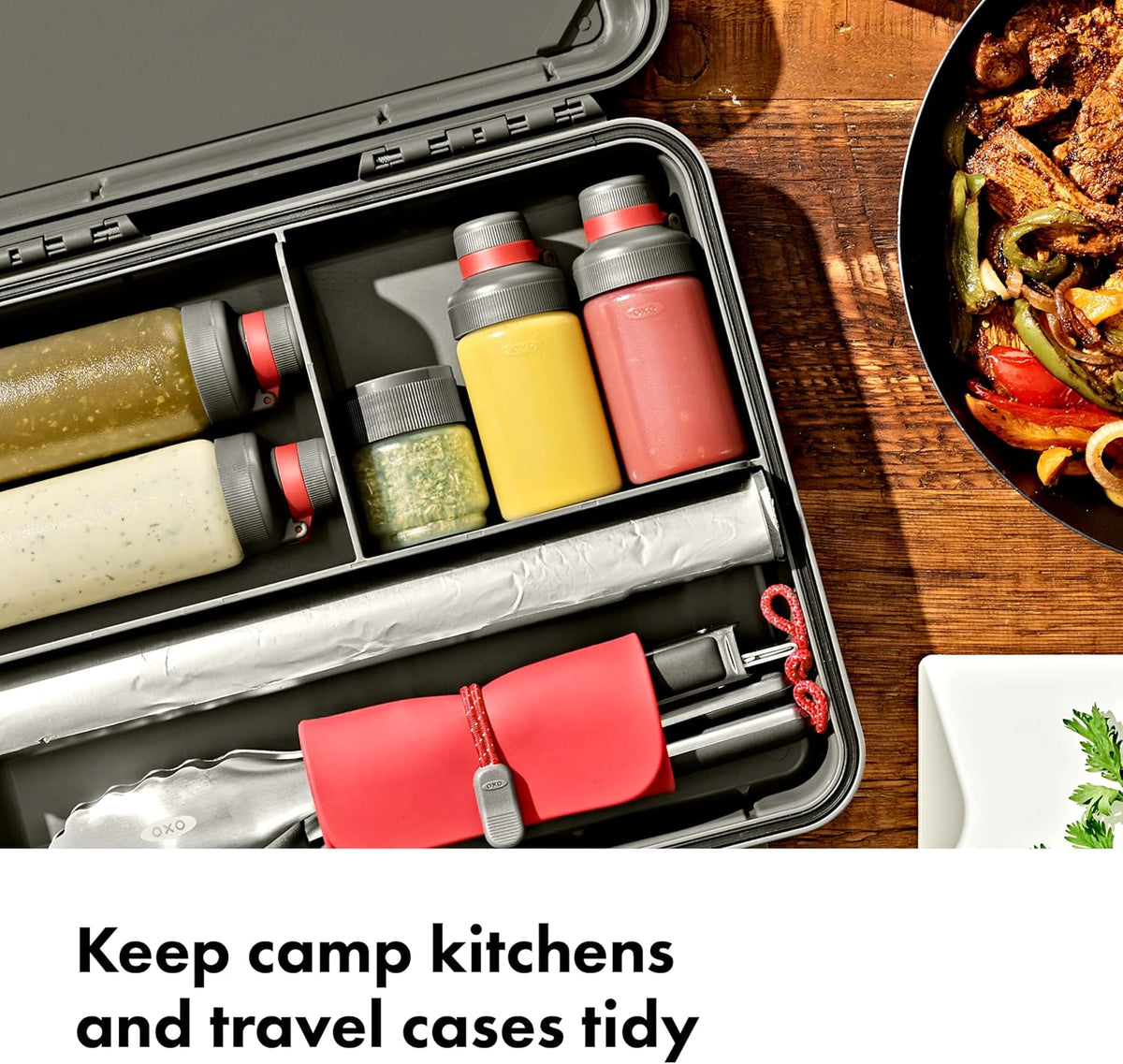 OXO Outdoor Leakproof Squeeze Bottle Set